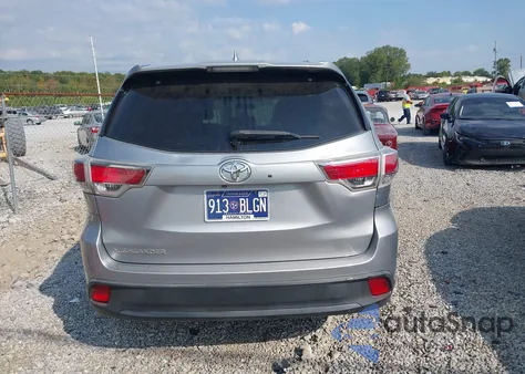 2014 Toyota Highlander Xle V6 из США, поврежденный, VIN 5TDKKRFH3ES022535